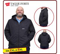 giubbotto uomo TAGLIE FORTI giacchetto leggero da 2 xl a 8 xl Jack Jones