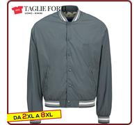 giubbotto uomo TAGLIE FORTI giubbino giacchetto leggero da 2xl a 8xl Jack Jones