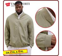 giubbotto uomo TAGLIE FORTI giubbino giacchetto leggero da 2xl a 8xl Jack Jones