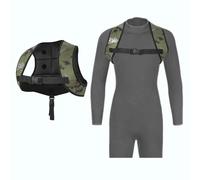 Giubbotto Zavorrato per Apnea per Uomo E Donna in Neoprene