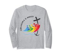 Giubileo 2025 Pellegrino Souvenir Roma - Regalo di Fede cattolica Maglia a Manica
