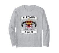 Giubileo di platino della regina 1952-2022 (70 anni) Maglia a Manica
