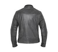 Giubotto giacca moto in pelle john doe storm grigio John doe
