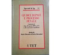 Giudice di pace e processo penale. Commento al D.Lgs. 28/8/2000 n. 274 e alle successive modifiche