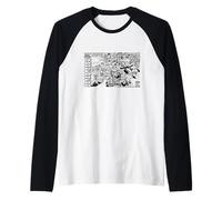 Giudice Dredd La Terra Maledetta 2000 d.C. Comic Maglia con Maniche Raglan