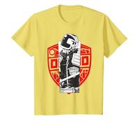 Giudice Dredd Law Enforcer 2000 AD Bambini Maglietta, Bambini, Limone, 3 Anni