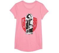 Giudice Dredd Law Enforcer 2000 AD Bambini Maglietta, Ragazze, Rosa, S