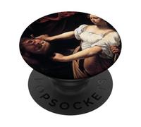 Giuditta Oloferne di Caravaggio | Pittura di arte cristiana PopSockets PopGrip Adesivo