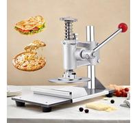Giuggiolared Pressa Manuale per Cucina Professionale: Piastre 16cm e 25cm per Impasti Omogenei, Senza Bolle - Design Robusto, Controllo Spessore Regolabile Small