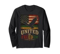 Giugno 1865 Black History Freedom Maglia a Manica