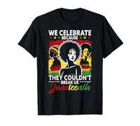 Giugno 1865 Freedom Day African American Black Pride Maglietta