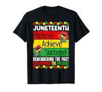 Giugno 1865 Freedom Day African American Black Pride Maglietta