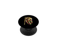 Giugno 1865 Leone Afroamericano Black Pride Heritage PopSockets PopGrip Adesivo