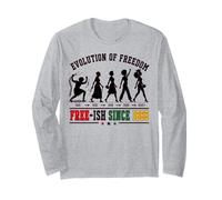 Giugno 1865 Storia Nera Evoluzione della libertà Maglia a Manica