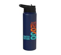 Giugno 2000 Anno 2000 Retro 2000 Vintage 2000 Dal 2000 Stainless Steel Insulated Water Bottle
