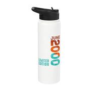 Giugno 2000 Anno 2000 Retro 2000 Vintage 2000 Dal 2000 Stainless Steel Insulated Water Bottle