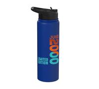 Giugno 2000 Anno 2000 Retro 2000 Vintage 2000 Dal 2000 Stainless Steel Insulated Water Bottle