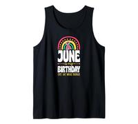 Giugno è Il Mio Compleanno Sì, Tutto Il Mese Boho Rainbow Canotta