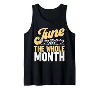 Giugno è Il Mio Compleanno Tutto Il Mese Canotta