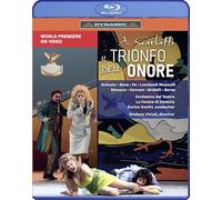 Giulia Bolcato; Rosa Bove; Raffaele Pe; Francesca Lombardi Mazzulli; Dave Monaco; Luca Cervoni; Giuseppina Bridelli; Tommaso Barea; Cristiano Gaudio; Alberto Gaspardo; Giacomo Cardelli; Orchestra del Teatro La Fenice di Venezia; Enrico Onofri - Alessandro Scarlatti: Il trionfo dell'onore
