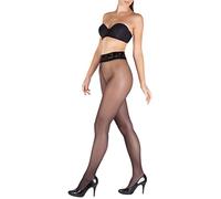 Giulia Collant con Vita in Pizzo 20, 40, 100 Den Donna Pizzo, 20 Den Schwarz, L