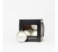 Giulia Grillo Sfera Natalizia Opaca argento (4, ⌀10cm)