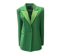 Giulia N Couture - Giulia N Couture Giacca Verde con due tasche a filetto - M - - Jackets - Donna - Verde - S