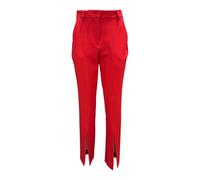 Giulia N Couture - Pantaloni Slim Fit Rossi - -Trousers -Donna -Rosso -S
