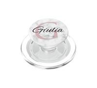 Giulia Pink Monogram Lettera G Girls in Personalizzare PopSockets PopGrip per MagSafe