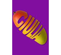 GIULIA - Quaderno Mango 6x9 a Righe | Notebook Colorato da 120 Pagine | Serie Fruttata con Nome Personalizzato: Notebook Creativo e Allegro | Diario ... Appunti, Regali, Pensieri e Scrittura Libera