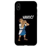 Giulio Cesare angosciato Shakespeare Mark Antony Cry Havoc Custodia per iPhone XS Max