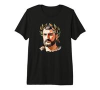 Giulio Cesare Antico Imperatore Romano Maglietta Premium