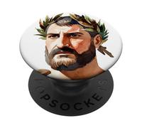 Giulio Cesare Antico Imperatore Romano PopSockets PopGrip Adesivo