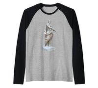 Giulio Cesare Romano Generale Statua Classica Scultura Maglia con Maniche Raglan