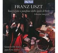 Transcriptions Of Verdi Operas - Franz Liszt (Audio Cd)