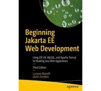Giulio Zambon Luciano Manelli Beginning Jakarta EE Web Development (Tascabile)