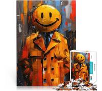 Giullare giallo Puzzle da 2000 pezzi per adolescenti Aiuta il cervello ad allenare i giocattoli che creano dipendenza per coltivare la pazienza Regalo di opere d'arte 70x100cm