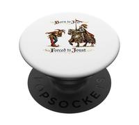 Giullare medievale nato a Jest costretto a giostra PopSockets PopGrip Adesivo