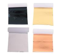 Giuneuow 400 Pz Imitazione Rame Fogli di Fogli Fogli di Doratura di Foglia per la Decorazione del Partito del Chiodo di Arte DIY di Carta