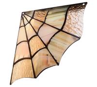 Giuneuow Porta in Vetro A Ragnatela Spider Glass Spiderweb. Ragnatela sul Telaio della Finestra Home
