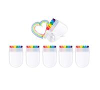 Giuneuow Rainbow Face Paint Pride Face Body Paint Kit Rainbow Makeup Stick per Celebrazioni Cosplay Compleanno Trucco Forniture A