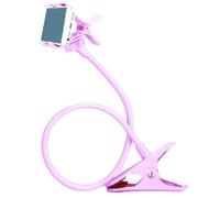 Giuneuow Supporto per Cellulare Supporto Flessibile per Pigro Clip per Telefono Cellulare Regolabile Letto per La Casa Staffa di Montaggio da Tavolo Supporto per Telefono Rosa