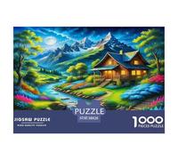 giungla 1000 Pezzi - Puzzle Intrattenimento Creativo Didattico boschi Regalo Utile Per Adulti E Bambini 38x26cm/1000pcs