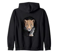 Giungla della Fauna Selvatica del Ritratto Felpa con Cappuccio