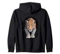 Giungla della Fauna Selvatica del Ritratto Felpa con Cappuccio