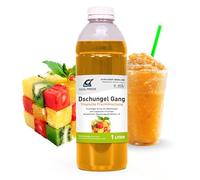 Giungla Gang Slush Sciroppo Gelato Neon Line | Mix di frutta tropicale | Concentrato 1 L bottiglia | Qualità premium direttamente dal produttore
