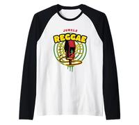 Giungla Reggae Maglia con Maniche Raglan