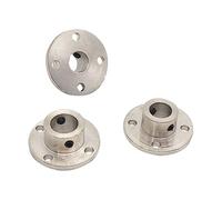 Giunti a flangia， giunto flangiato, giunto flangiato rigido 3 pezzi Guida giunto Albero Staffa Giunto Connettore motore(10mm)