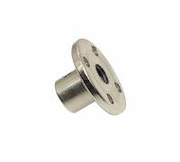 Giunti a flangia rigidi, Supporto for albero guida for motoriduttore con albero filettato M3 M4 M6, dado flangiato fai da te(M3 Screw)
