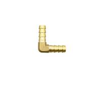 giunti filettati a T per tubi, Raccordo for tubo in ottone dritto a L, raccordo a croce a Y for flessibile in rame da 4-19 mm(L 2 Way,10mm)